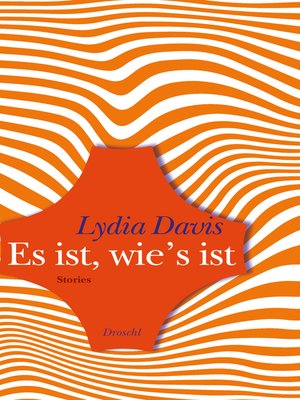 cover image of Es ist, wie's ist